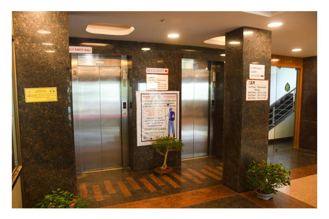 Hotel Sr Tiruchendur Tiruchchendūr Exteriör bild