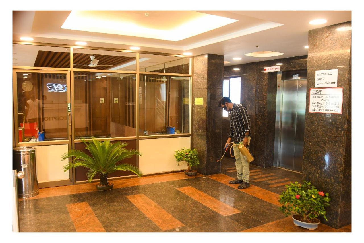 Hotel Sr Tiruchendur Tiruchchendūr Exteriör bild