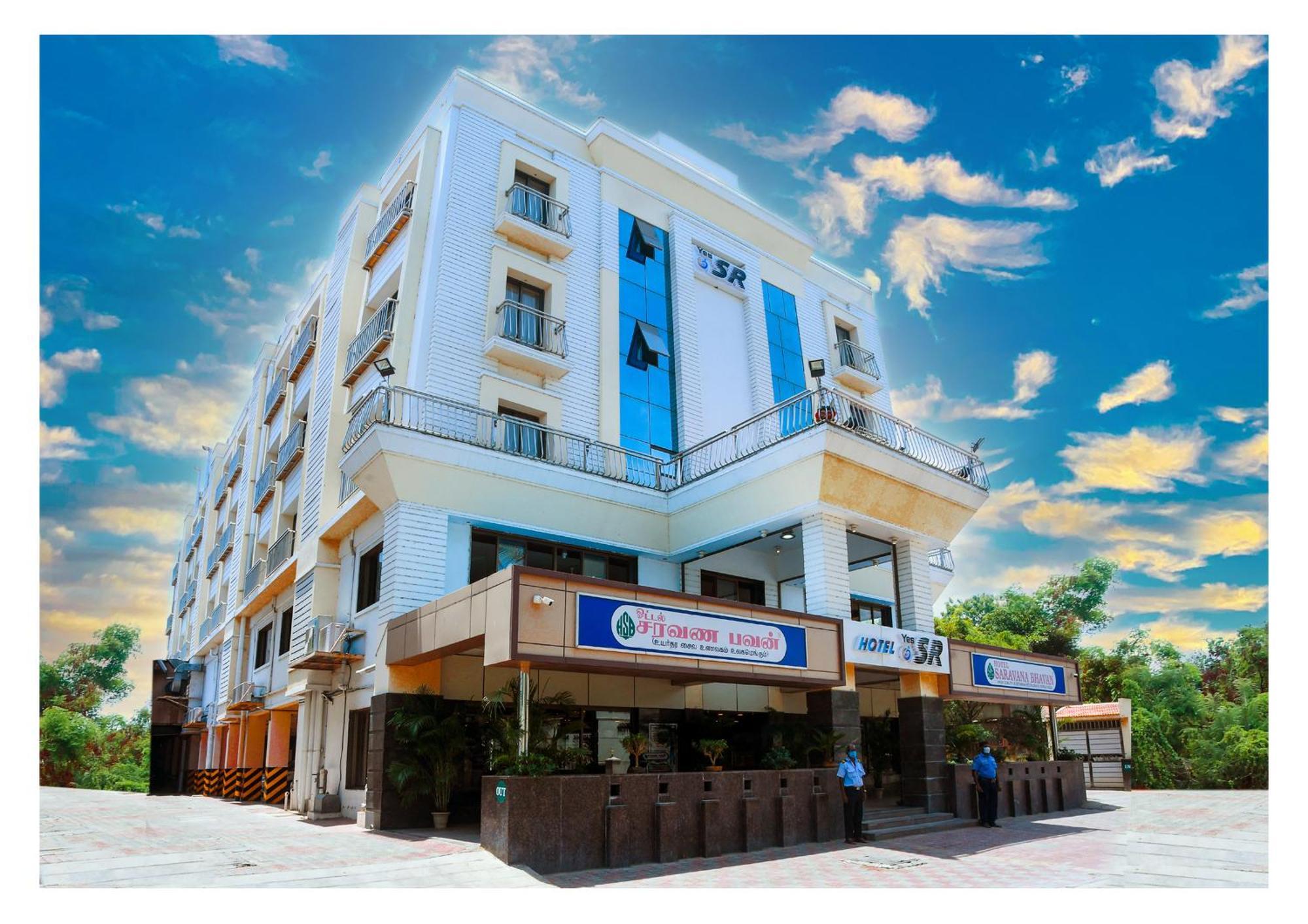 Hotel Sr Tiruchendur Tiruchchendūr Exteriör bild
